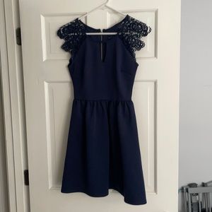 Navy Blue Dress